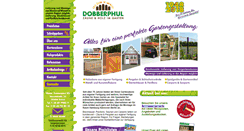 Desktop Screenshot of dobberphul-zaeune.de